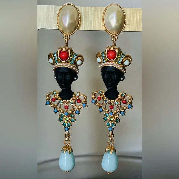 Askew London Blackamoor 🆕 Drop Earrings